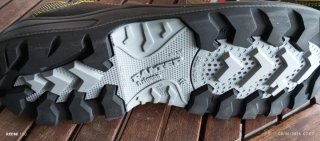 Zapatos Seguridad Panter Piel Flor Negra