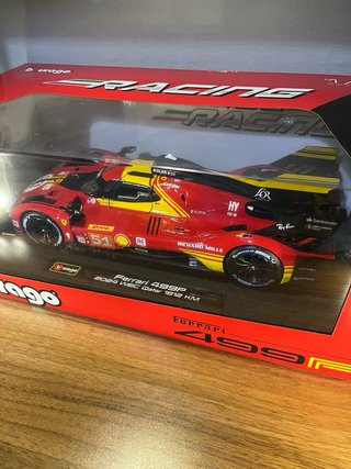 Ferrari 499P 2024 1812Km Qatar 1/18 Burago