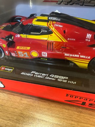 Ferrari 499P 2024 1812Km Qatar 1/18 Burago