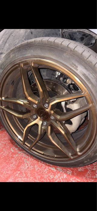 Llantas CONCAVER CVR3 Bronce con neumaticos