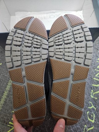 Zapatillas Hombre Azul y Gris