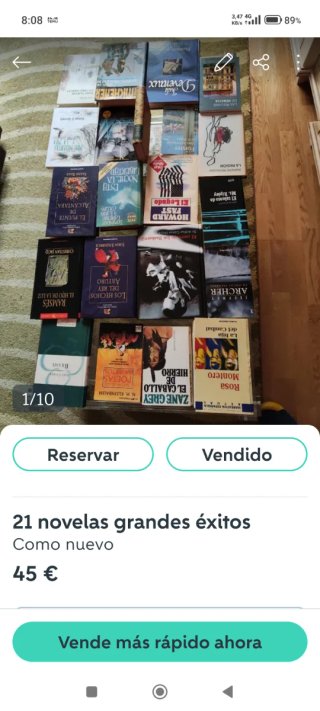 25 novelas de temática varios