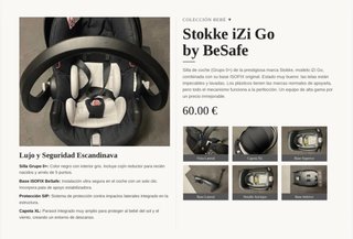 Silla Coche Stokke iZi Go by BeSafe + Base