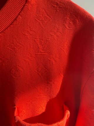 Camiseta Louis Vuitton Monogram Roja