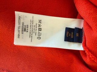 Camiseta Louis Vuitton Monogram Roja