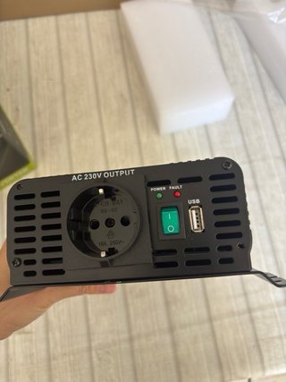 Inversor Green Cell 500W/1000W 12V DC AC