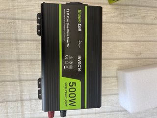 Inversor Green Cell 500W/1000W 12V DC AC