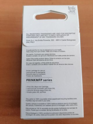 Tinta Negra Prink 1XXL - 600 páginas I1PRINK01BKXX
