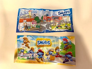 Lote Figuras Kinder Sorpresa Los Pitufos