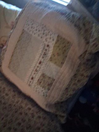 Colcha Cama 105cm mas funda de cojin doble cara