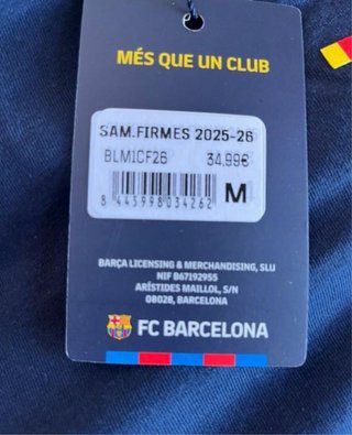 Camiseta FC Barcelona Azul