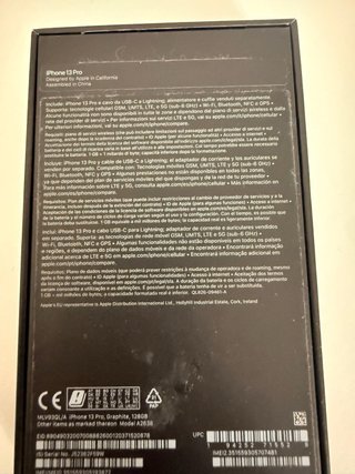 iPhone 13 Pro 128GB Grafite