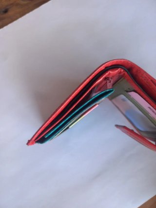 Cartera Nieves Arce Aqua 8773 Roja y Verde