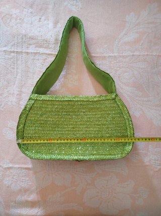 Bolso verde de hombro