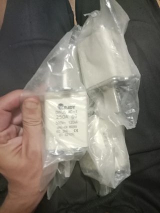 Fusibles Crady Dyfus AC-1 250A GG