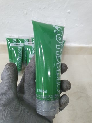 Lote 12 Tubos Pintura Verde PINCELLO 120ml