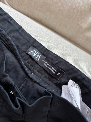 Pantalón traje negro Zara