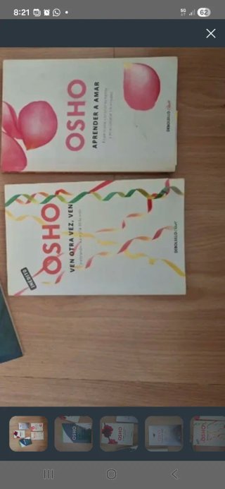 Lote libros Osho x2