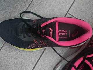 Scarpe Asics donna Nero/Rosa