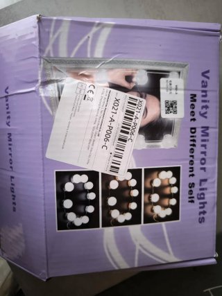 Luces LED para espejo de tocador