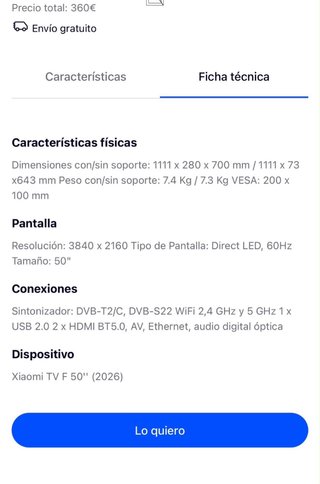 Xiaomi TV F 2026 4K UHD Smart TV