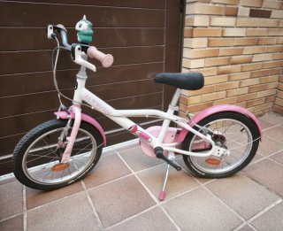 Bicicleta infantil B'TWIN rosa