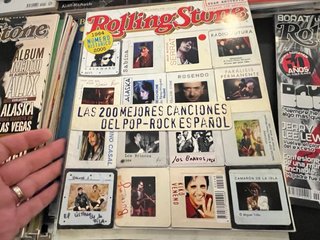 Lote de 55 revistas Rolling Stones música.