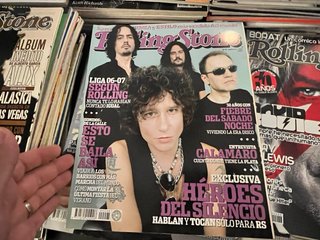 Lote de 55 revistas Rolling Stones música.