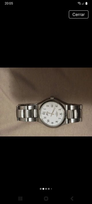Reloj Lotus Mujer Acero Plateado