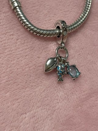 Charm triple tortuga, pez y concha