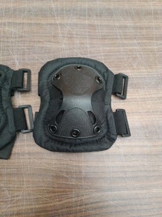 Set Protecciones Tácticas Negras