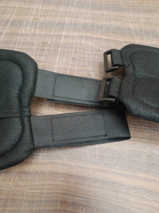 Set Protecciones Tácticas Negras