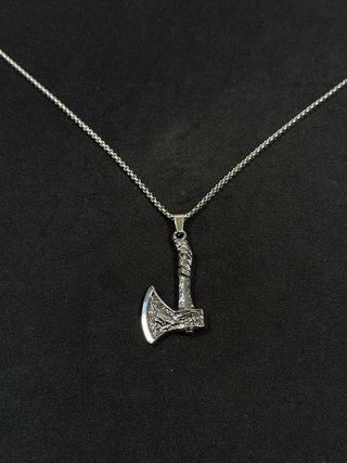 Colgante Hacha Vikinga Vintage estilo medieval y2k
