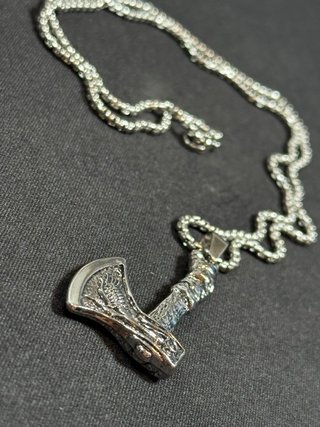 Colgante Hacha Vikinga Vintage estilo medieval y2k