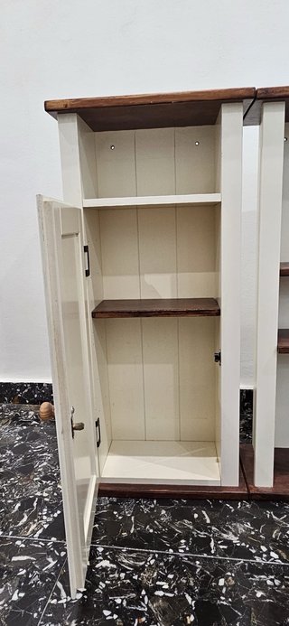 Estantería doble madera Ikea