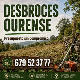 Desbroce de Parcelas Ourense