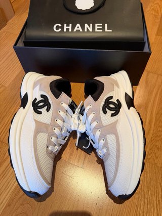 Zapatillas Chanel Hombre Negras