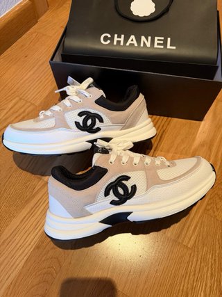 Zapatillas Chanel Hombre Negras