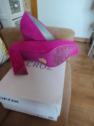 Zapatos de tacón Geox rosas