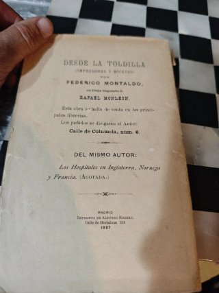 Desde la toldilla F. Montando R. Monleon