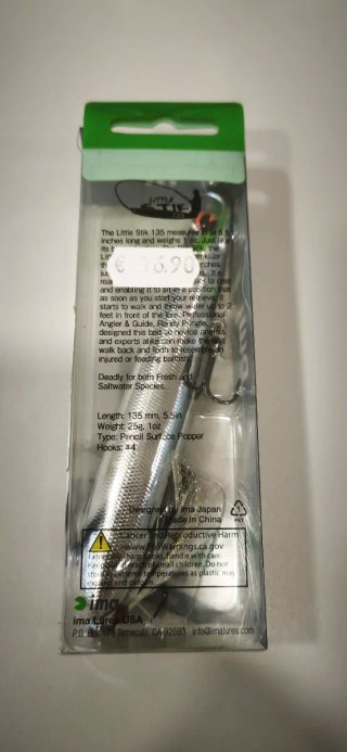 Señuelo de pesca Ima