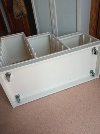Mueble Trofast Ikea con cubos