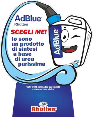 Rhütten, AdBlue Motores diésel, Basf, aditivo de síntesis, urea purísima, ISO 22241