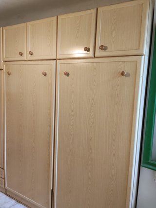 Mueble cama abatible con armario