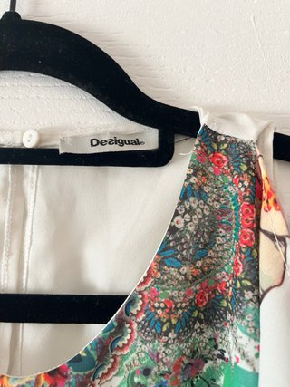 Blusa Desigual Estampada Multicolor