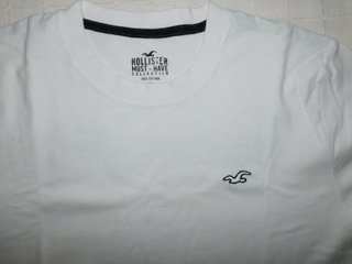 Camiseta Hollister Blanca