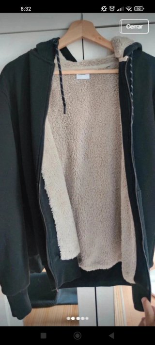 Chaqueta Celio borrego y neopreno talla S