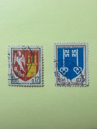 29 Sellos Francia Antiguos