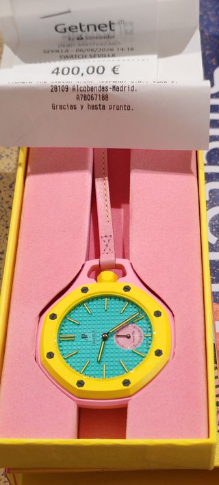 Swatch x AP Royal Pop