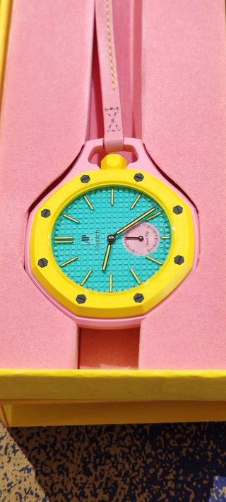 Swatch x AP Royal Pop